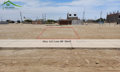 Se vende lote de 90m² ubicado estratégicamente en Chilca, Cañete