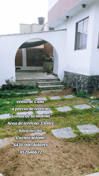 VENTA DE CASA LA MOLINA/ LOMAS DE LA MOLINA-1