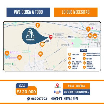 Venta de Lotes en Junín-Chupaca-Ahuac