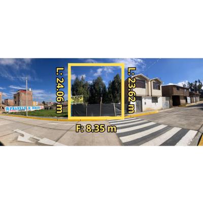 Venta de Terreno 198.92 m² en Huancán – Huancayo