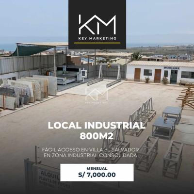 Local industrial en ALQUILER – Villa El Salvador