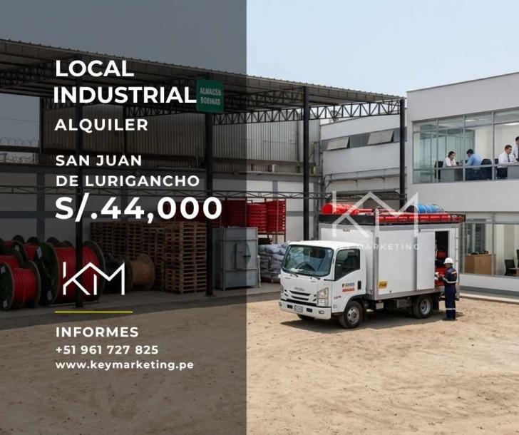 Local Industrial EN ALQUILER – SJL-6