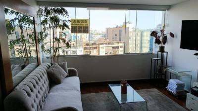 Se alquila IMPECABLE Y HERMOSO depa (Mini) en Miraflores, c/ Vista el Malecón y Club Terrazas Miraf.