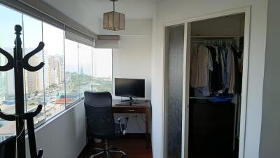 Se alquila IMPECABLE Y HERMOSO depa (Mini) en Miraflores, c/ Vista el Malecón y Club Terrazas Miraf.